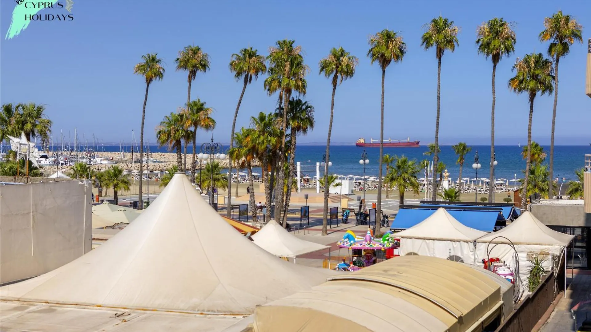 Airbnsea City Centre Side Sea View Apartments Larnaca